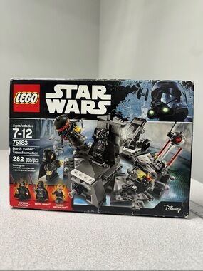 NWT LEGO Star Wars Darth Vader Transformation Set 75183